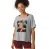 CLOTHING PrAna Organic Graphic Tee Heather Grey Jungle