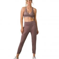 PrAna Locano Yoga Sports Bra Moon Quartz