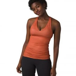 PrAna Locano Yoga Bra Tank Copper CLOTHING