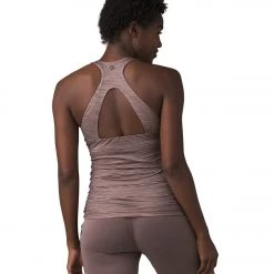 PrAna Locano Yoga Bra Tank Moon Quartz