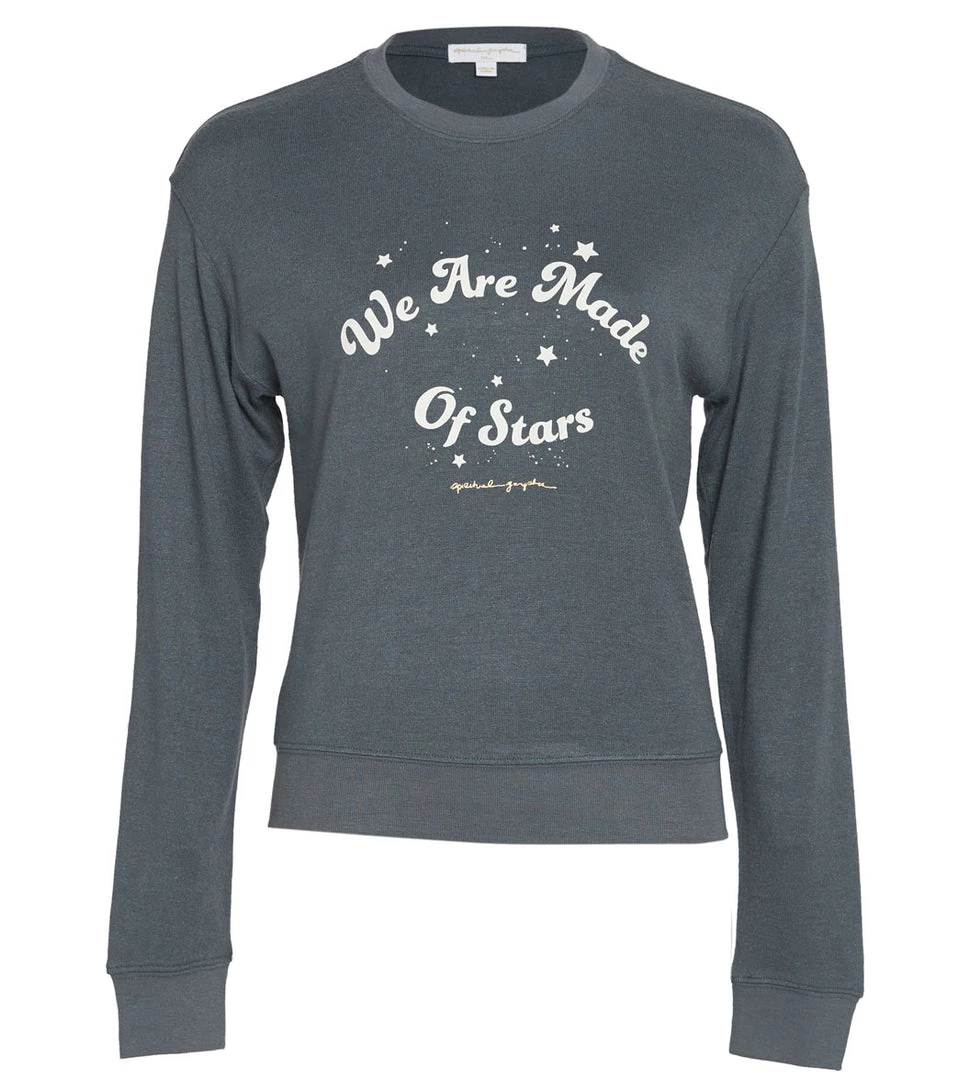 CLOTHING Spiritual Gangster Stars Crew Neck Savasana Pullover 3 CLOTHING Spiritual Gangster Stars Crew Neck Savasana Pullover