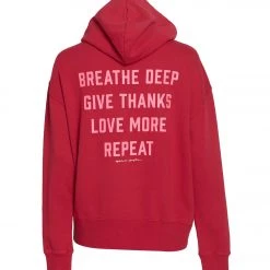 CLOTHING Spiritual Gangster Future Phoebe Oversized Hoodie Candy Apple