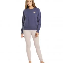 Spiritual Gangster Shine Classic Crew Sweatshirt Classic Navy 12 Spiritual Gangster Shine Classic Crew Sweatshirt Classic Navy