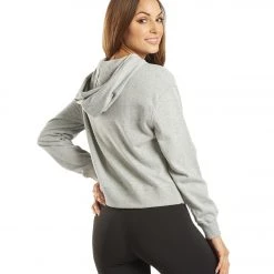 Spiritual Gangster SG Flow Zip Hoodie Heather Gray