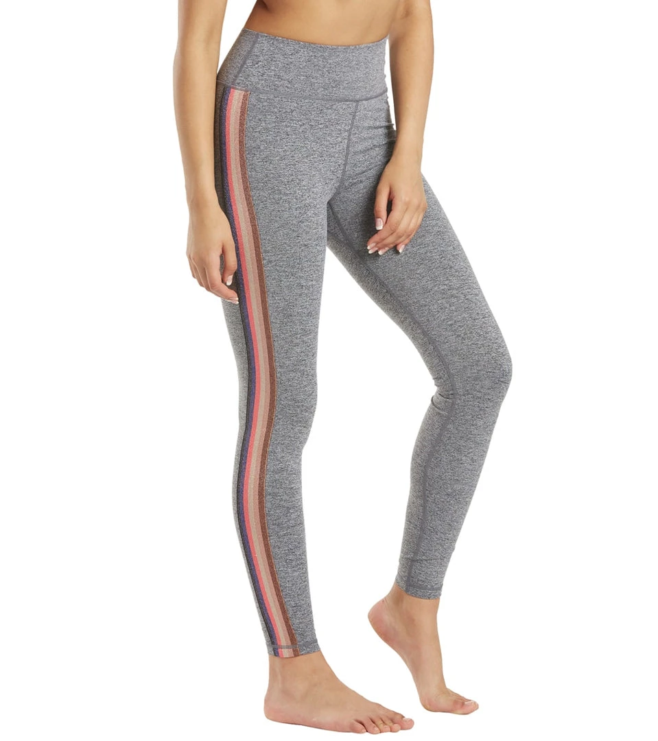 Spiritual Gangster Essential High Waisted Yoga Leggings Heather Gray CLOTHING 4 Spiritual Gangster Essential High Waisted Yoga Leggings Heather Gray CLOTHING