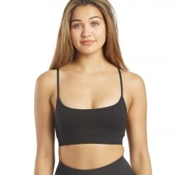 Spiritual Gangster Wide Rib Scoop Bra CLOTHING
