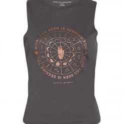 Spiritual Gangster Seek Muscle Tank Slate