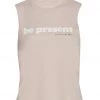 CLOTHING Spiritual Gangster Be Present Crop Tank
