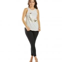 Spiritual Gangster Studio Yoga Tank Stone CLOTHING 12 Spiritual Gangster Studio Yoga Tank Stone CLOTHING