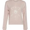 Spiritual Gangster Moon Crew Neck Savasana Pullover Rose Quartz CLOTHING 1 Spiritual Gangster Moon Crew Neck Savasana Pullover Rose Quartz CLOTHING