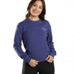 Spiritual Gangster Forever Wild Crew Neck Savasana Pullover Classic Navy 15 Spiritual Gangster Forever Wild Crew Neck Savasana Pullover Classic Navy
