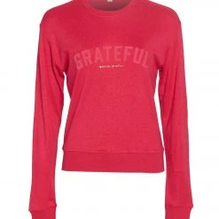 Spiritual Gangster Grateful Crew Neck Savasana Pullover CLOTHING