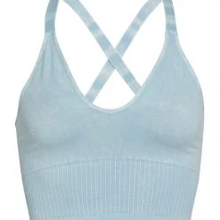 NEW ARRIVALS Free People Movement Good Karma Crop Yoga Top Clear Breeze