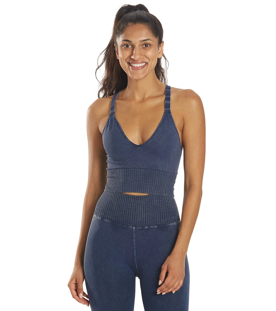 NEW ARRIVALS Free People Movement Good Karma Crop Yoga Top Deepest Navy 9 NEW ARRIVALS Free People Movement Good Karma Crop Yoga Top Deepest Navy