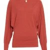Free People Sky High Long Sleeve Top Autumn Spice