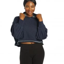 Free People Wandering Soul Reversible Hoodie CLOTHING