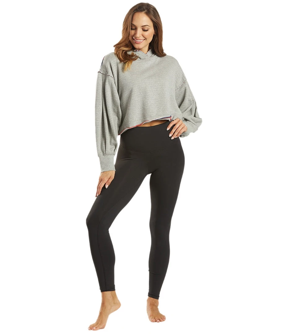 Free People Wandering Soul Reversible Hoodie Heather Gray 6 Free People Wandering Soul Reversible Hoodie Heather Gray