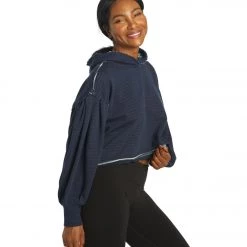 Free People Wandering Soul Reversible Hoodie Navy CLOTHING 11 Free People Wandering Soul Reversible Hoodie Navy CLOTHING