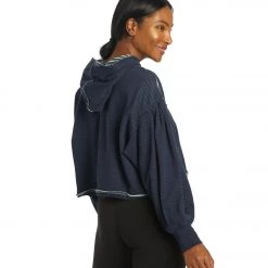 Free People Wandering Soul Reversible Hoodie Navy CLOTHING 12 Free People Wandering Soul Reversible Hoodie Navy CLOTHING