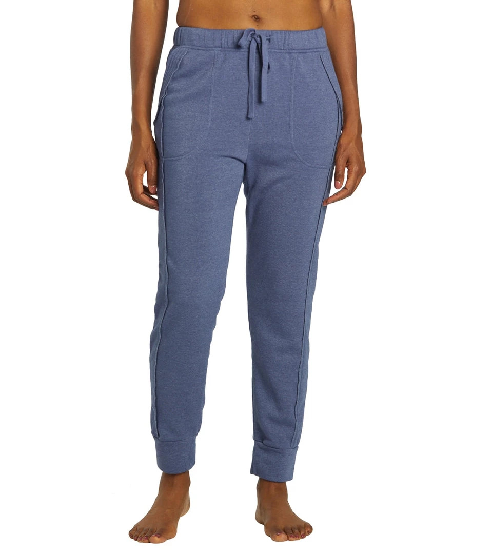 CLOTHING Free People Work It Out Joggers Indigo 9 CLOTHING Free People Work It Out Joggers Indigo