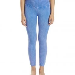 CLOTHING Free People Good Karma Yoga Leggings Vintage Blue