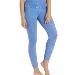 CLOTHING Free People Good Karma Yoga Leggings Vintage Blue