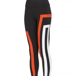 CLOTHING Free People New Heights Yoga Leggings Black/Red