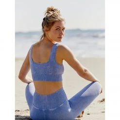 Free People Good Karma Square Neck Sports Bra Vintage Blue NEW ARRIVALS 17 Free People Good Karma Square Neck Sports Bra Vintage Blue NEW ARRIVALS