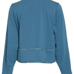 CLOTHING Free People Where The Wind Blows Pullover Apres Blue