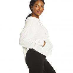 Free People Movement Back Into It Hoodie White CLOTHING