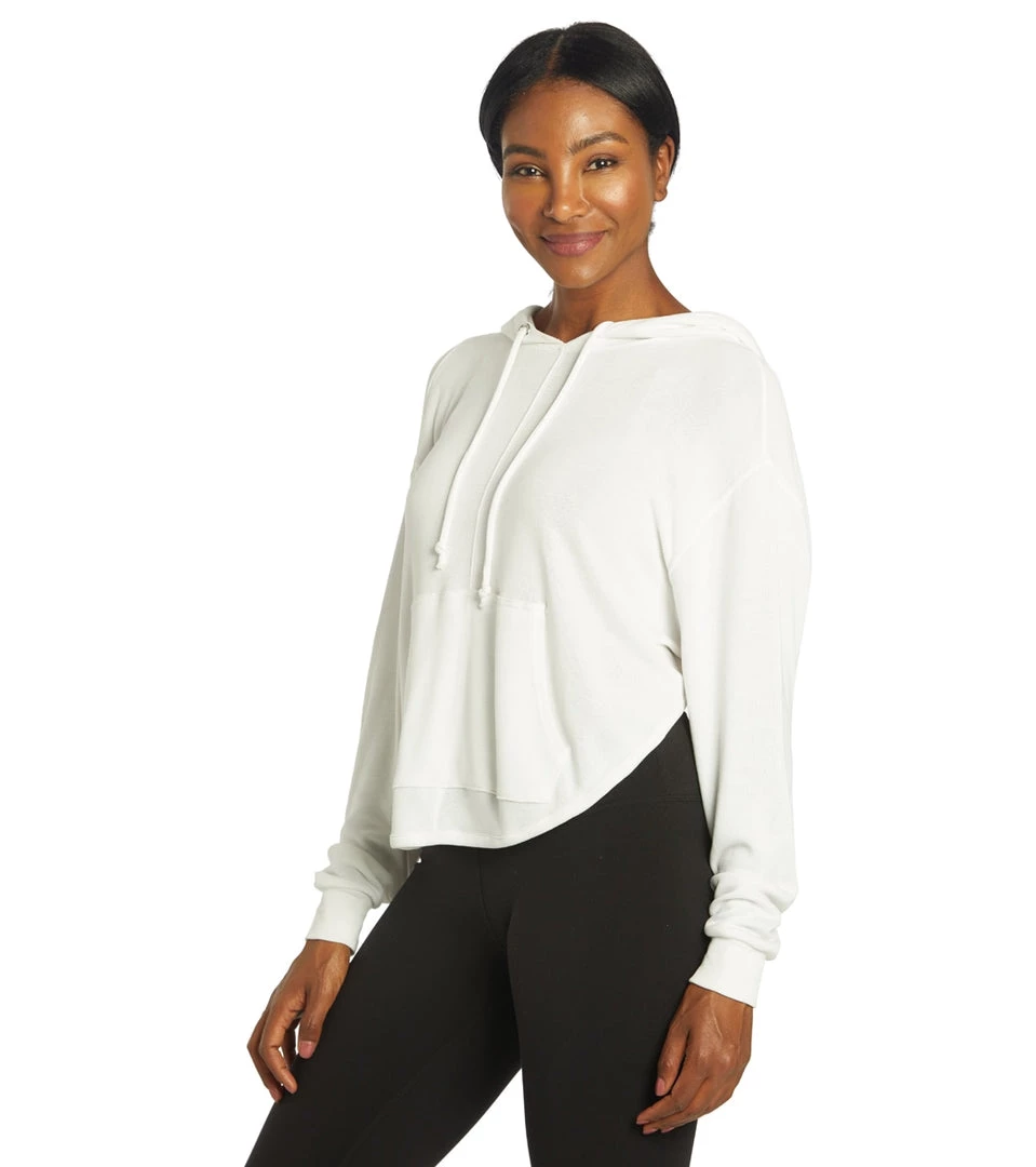 Free People Movement Back Into It Hoodie White CLOTHING 7 Free People Movement Back Into It Hoodie White CLOTHING