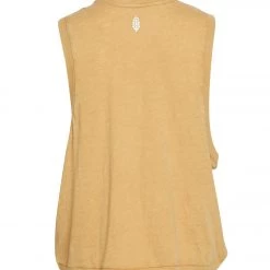 Free People Love Yoga Tank Golden Ochre