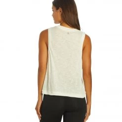 NEW ARRIVALS Free People Love Yoga Tank White