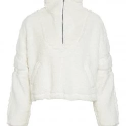 CLOTHING Free People Nantucket Fleece Pullover Ivory