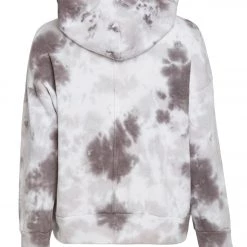 CLOTHING Free People Work It Out Tie Dye Hoodie Black Combo