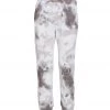 Free People Work It Out Tie Dye Joggers Black Combo CLOTHING