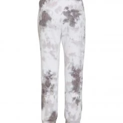 Free People Work It Out Tie Dye Joggers Black Combo CLOTHING