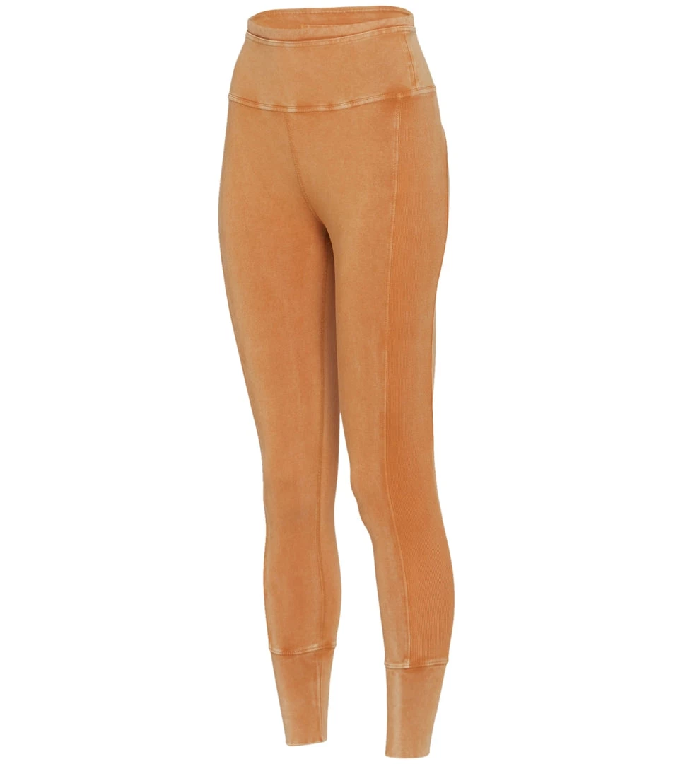 CLOTHING Free People Hot Shot Yoga Leggings Toasted Coconut 4 CLOTHING Free People Hot Shot Yoga Leggings Toasted Coconut