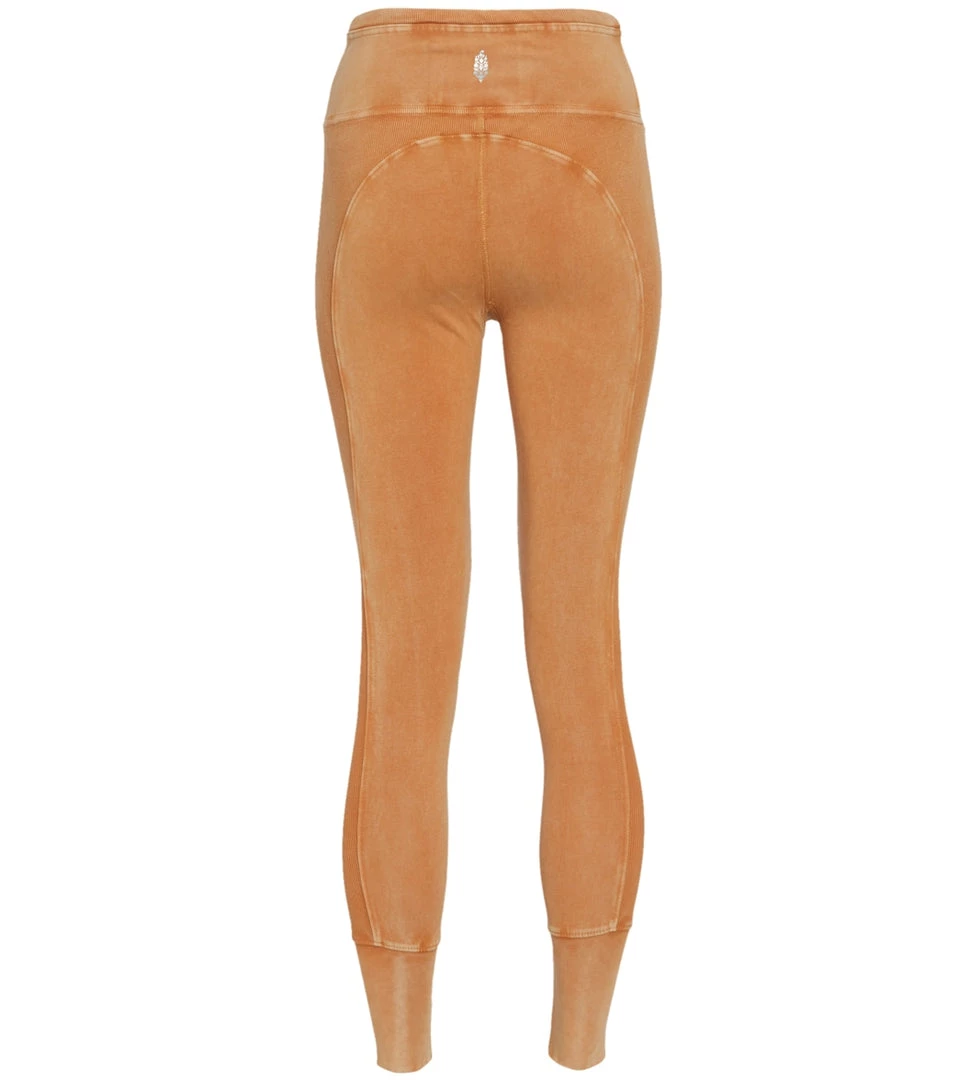 CLOTHING Free People Hot Shot Yoga Leggings Toasted Coconut 5 CLOTHING Free People Hot Shot Yoga Leggings Toasted Coconut