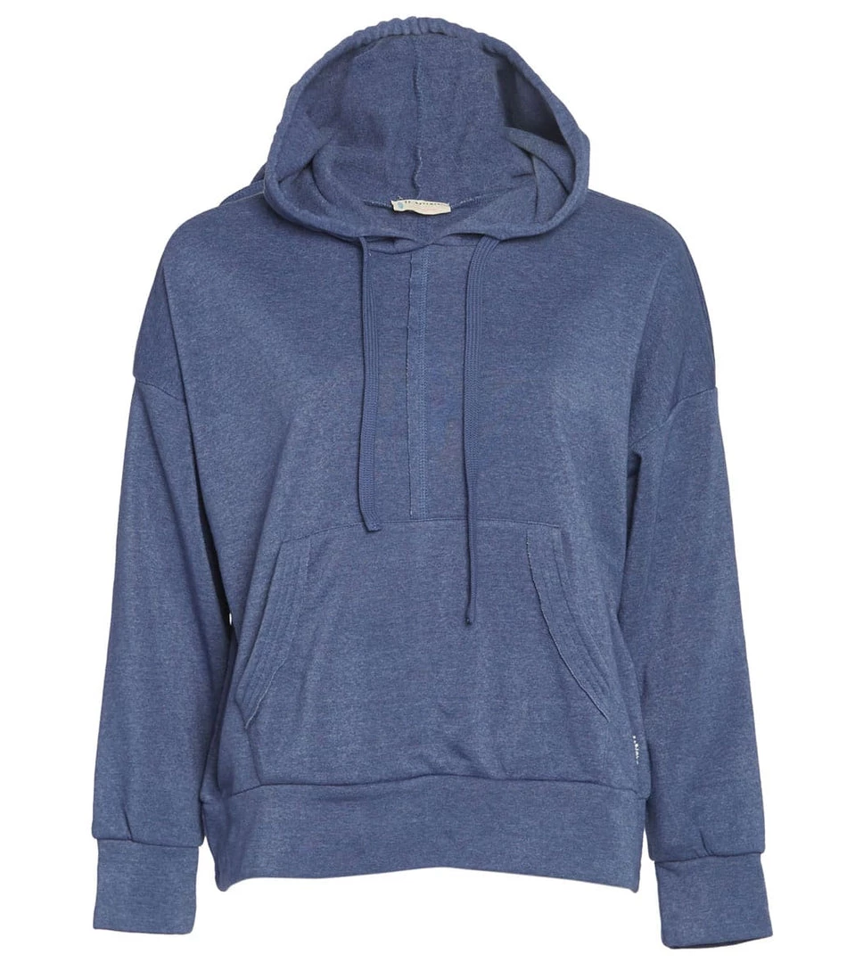 CLOTHING Free People Work It Out Hoodie Indigo 6 CLOTHING Free People Work It Out Hoodie Indigo