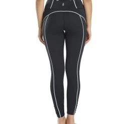 Free People You're A Peach Yoga Leggings Black CLOTHING