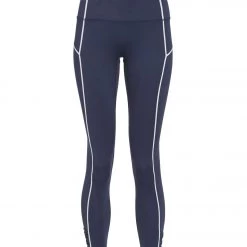 Free People You're A Peach Yoga Leggings Deepest Navy