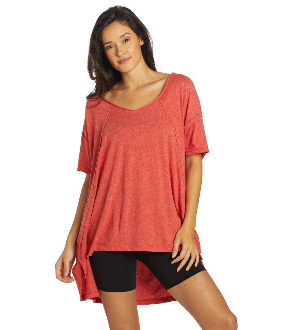 NEW ARRIVALS Free People City Vibes Yoga Tee 3 NEW ARRIVALS Free People City Vibes Yoga Tee