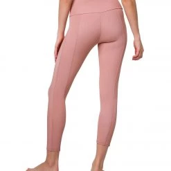 CLOTHING Onzie Ribbed Sweetheart 7/8 Yoga Leggings Fawn Rib