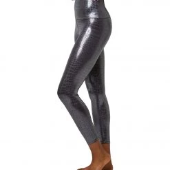 Onzie Printed Foil 7/8 Yoga Leggings Mercury