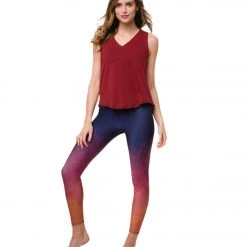 Onzie Knot Yoga Tee Terracotta