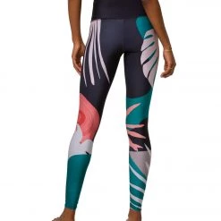 CLOTHING Onzie High Waisted Graphic Yoga Leggings Midnight Palm