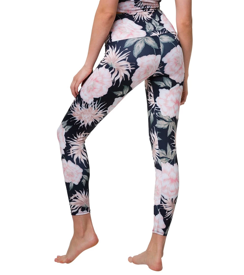 Onzie High Waisted Basic 7/8 Yoga Leggings First Bloom NEW ARRIVALS 5 Onzie High Waisted Basic 7/8 Yoga Leggings First Bloom NEW ARRIVALS