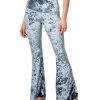 Onzie Bell Flare Yoga Pants Steel Velvet
