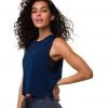 Onzie Tempo Yoga Tank Navy CLOTHING